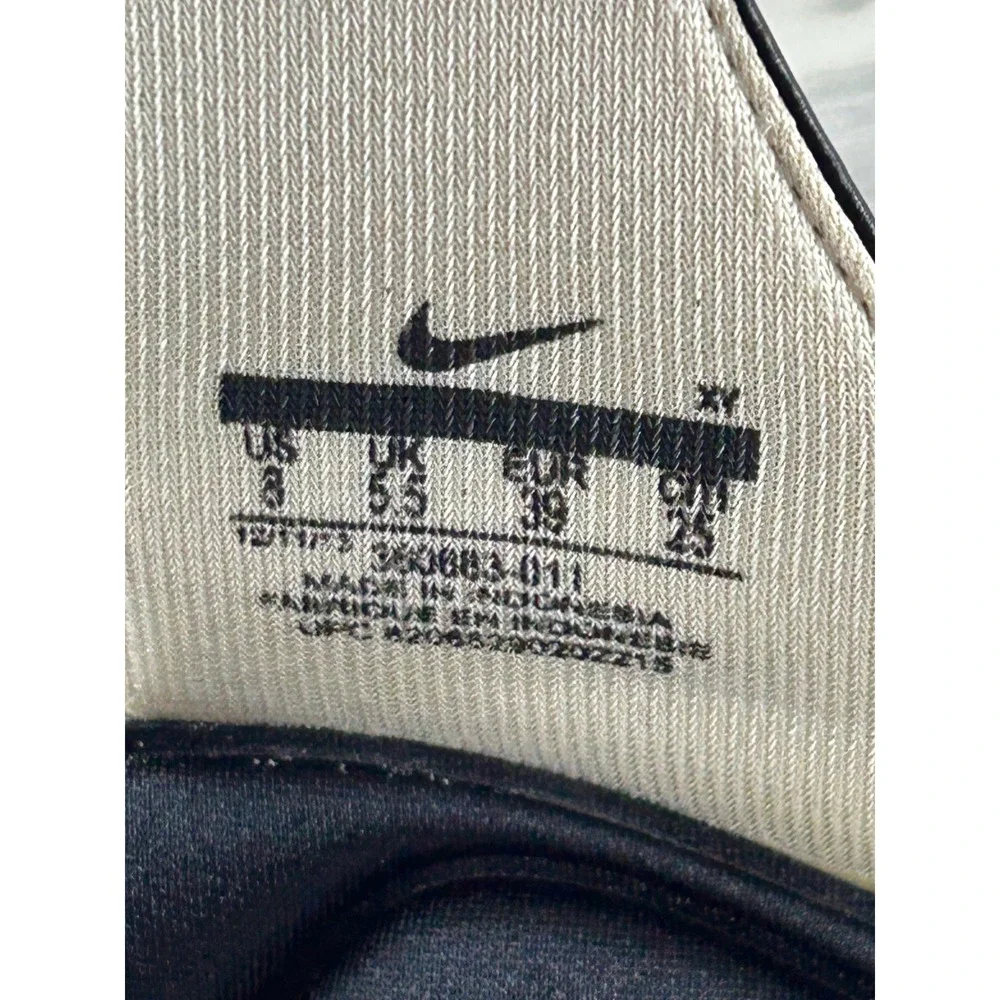 Nike Ultra Comfort 3 Women‎ Slide Sandals Black White AR4343-011 Size 8
